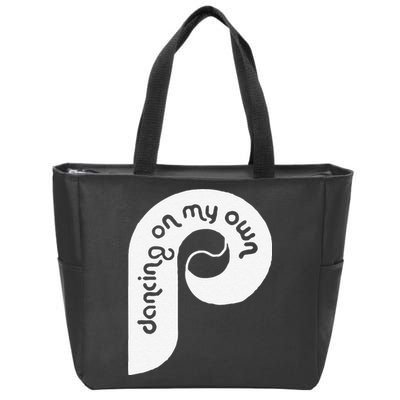 Funny Philadelphia Baseball I Keep Dancing On My Zip Tote Bag