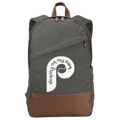 Funny Philadelphia Baseball I Keep Dancing On My Cotton Canvas Backpack