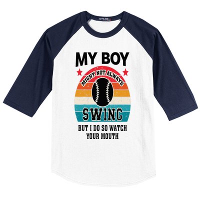 Funny Protective Baseball Mom Sport Mama Game For Mother Baseball Sleeve Shirt