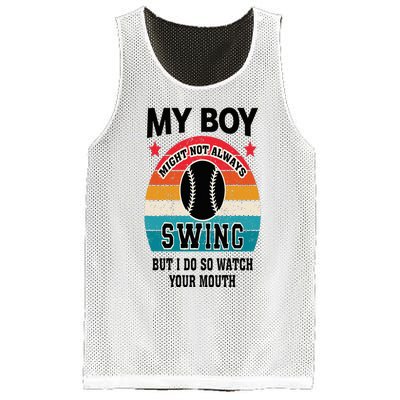 Funny Protective Baseball Mom Sport Mama Game For Mother Mesh Reversible Basketball Jersey Tank