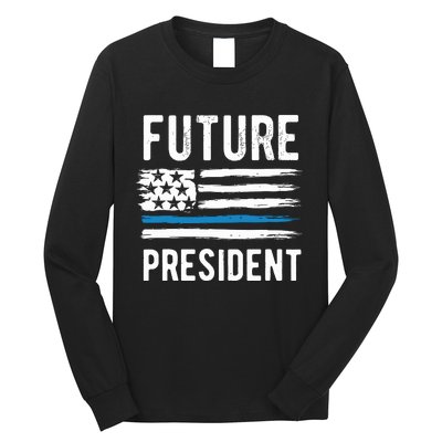 Future President Boy President To Be Long Sleeve Shirt