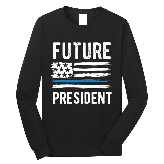 Future President Boy President To Be Long Sleeve Shirt