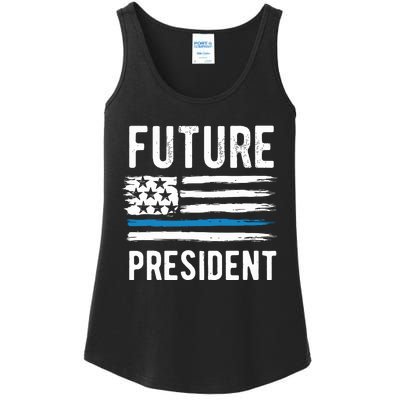 Future President Boy President To Be Ladies Essential Tank