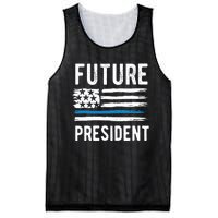 Future President Boy President To Be Mesh Reversible Basketball Jersey Tank