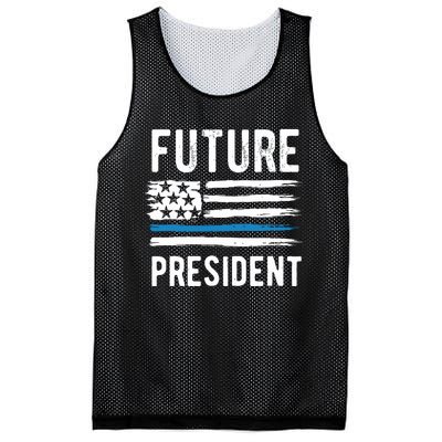 Future President Boy President To Be Mesh Reversible Basketball Jersey Tank