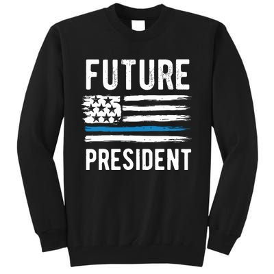 Future President Boy President To Be Tall Sweatshirt