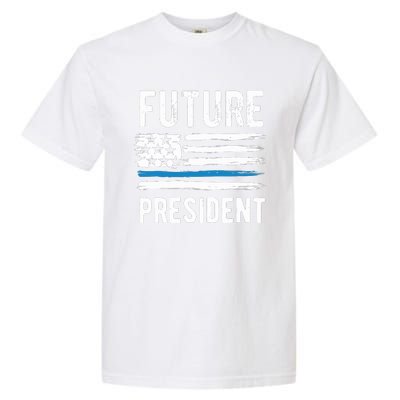 Future President Boy President To Be Garment-Dyed Heavyweight T-Shirt