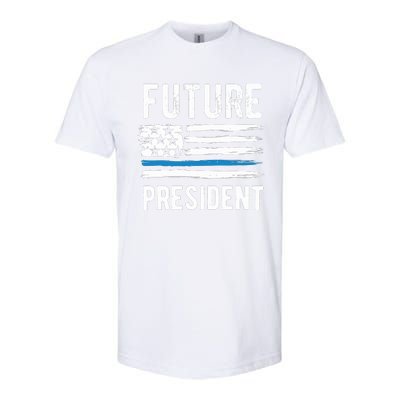 Future President Boy President To Be Softstyle CVC T-Shirt