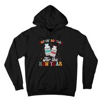 Funny Poppin Bottles For The New Year Icu Nurse Propofol Crna Hoodie