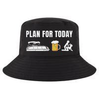 Funny Pontoon Boat Plan for Today Beer Boating  Cool Comfort Performance Bucket Hat