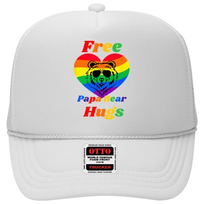 Free Papa Bear Hugs Trucker Hat
