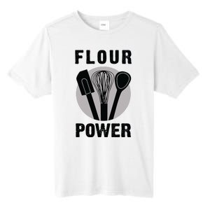 FLOUR POWER Baking Cooking Bread Making Chefs Tall Fusion ChromaSoft Performance T-Shirt