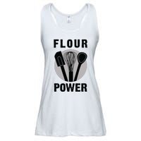 FLOUR POWER Baking Cooking Bread Making Chefs Ladies Essential Flowy Tank