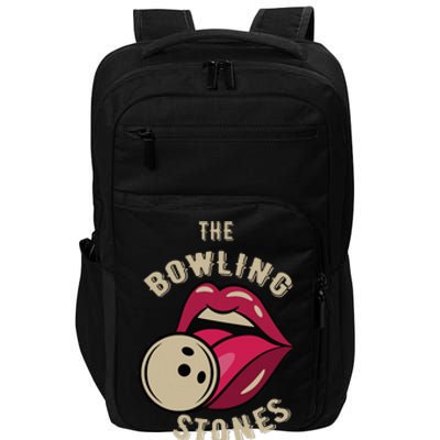 Funny Pun Bowling Stone Impact Tech Backpack