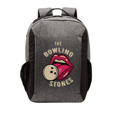 Funny Pun Bowling Stone Vector Backpack