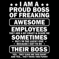 Funny Proud Boss Employee Appreciation Office Funny Boss 16 in Basic Backpack