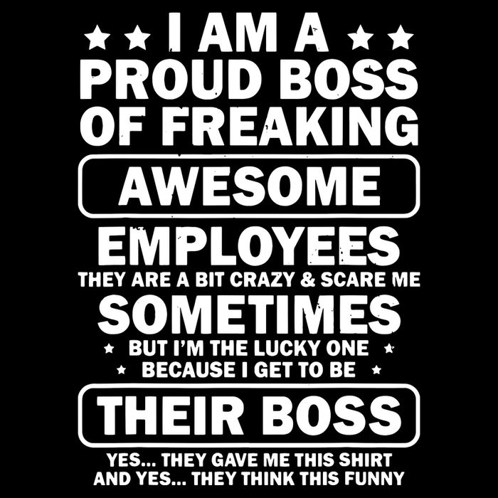Funny Proud Boss Employee Appreciation Office Funny Boss 16 in Basic Backpack