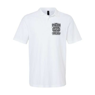 Funny Proud Boss Employee Appreciation Office Funny Boss Polo