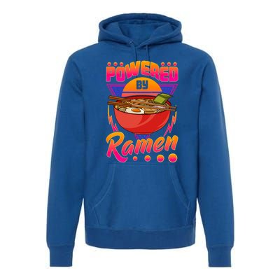 Funny Powered By Ra Cute Anime Kawaii Gamer Meaningful Gift Premium Hoodie