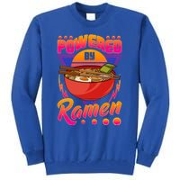 Funny Powered By Ra Cute Anime Kawaii Gamer Meaningful Gift Tall Sweatshirt