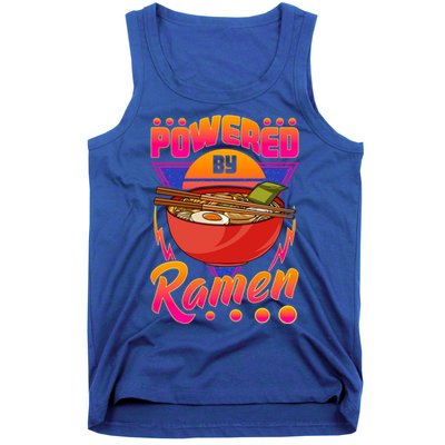 Funny Powered By Ra Cute Anime Kawaii Gamer Meaningful Gift Tank Top