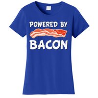 Funny Powered By Bacon Bacon Lovers Women's T-Shirt