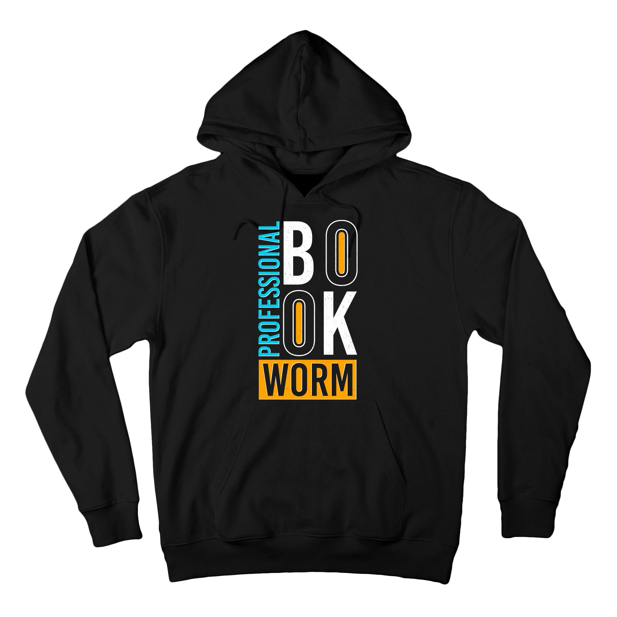 Funny Professional Book Worm Tall Hoodie