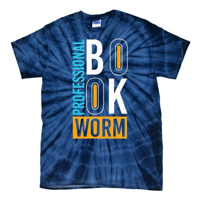 Funny Professional Book Worm Tie-Dye T-Shirt