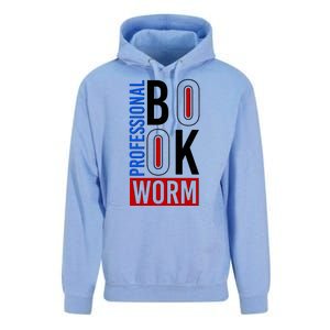 Funny Professional Book Worm Unisex Surf Hoodie