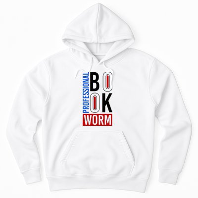 Funny Professional Book Worm Hoodie