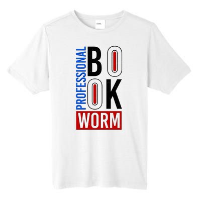 Funny Professional Book Worm Tall Fusion ChromaSoft Performance T-Shirt