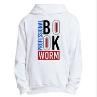 Funny Professional Book Worm Urban Pullover Hoodie