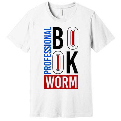 Funny Professional Book Worm Premium T-Shirt
