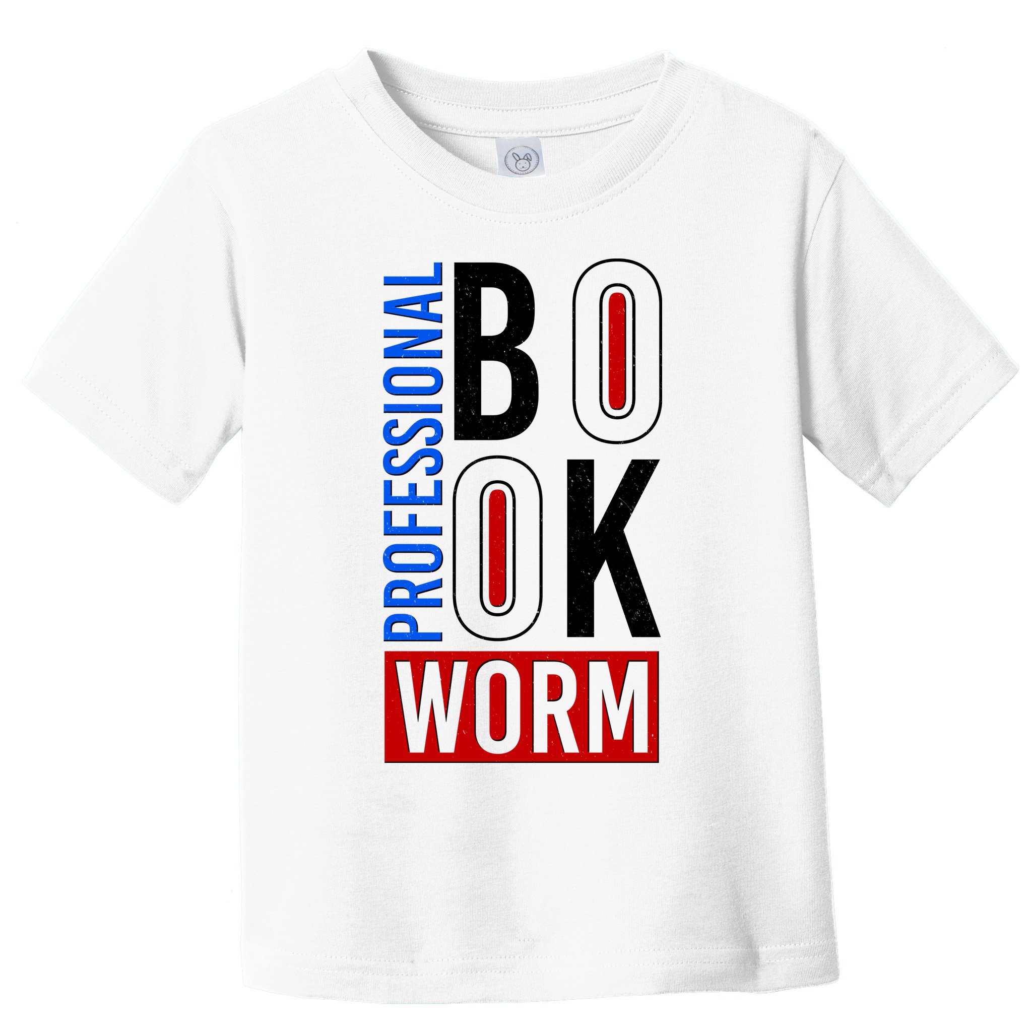 Funny Professional Book Worm Toddler T-Shirt