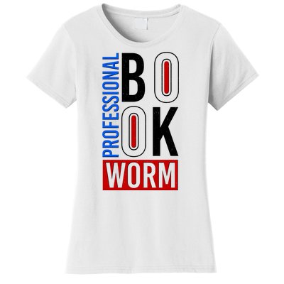 Funny Professional Book Worm Women's T-Shirt