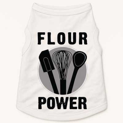 FLOUR POWER Baking Cooking Bread Making Chefs Doggie Tank