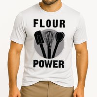 FLOUR POWER Baking Cooking Bread Making Chefs Performance Shirt