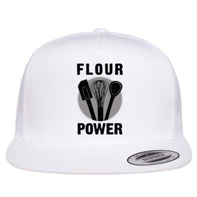 FLOUR POWER Baking Cooking Bread Making Chefs Flatbill Hat