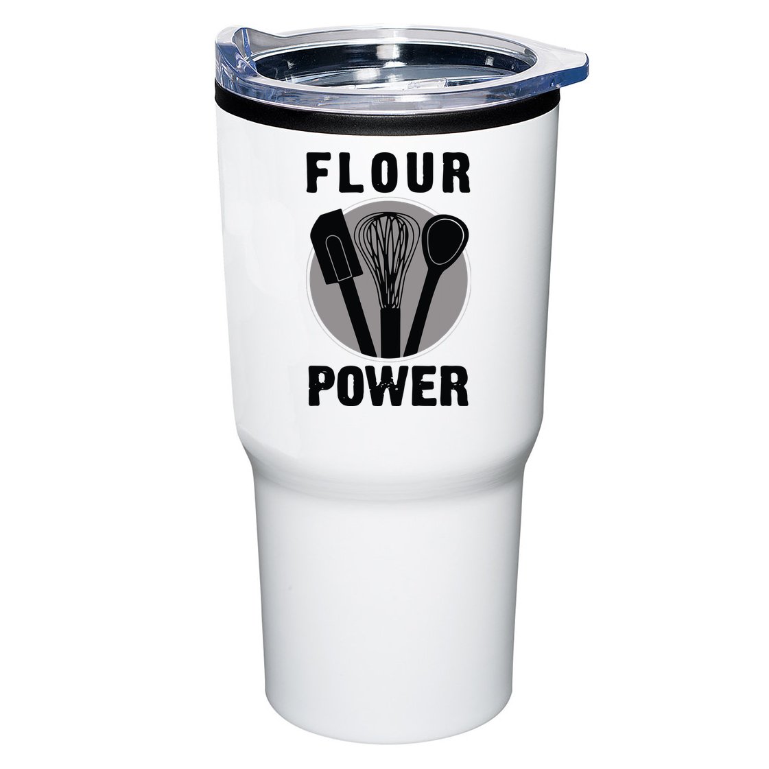 FLOUR POWER Baking Cooking Bread Making Chefs Tumbler