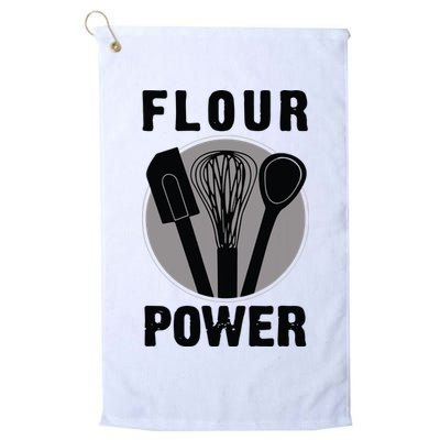 FLOUR POWER Baking Cooking Bread Making Chefs Golf Towel