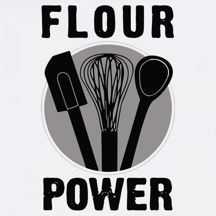 FLOUR POWER Baking Cooking Bread Making Chefs Short Acrylic Beanie