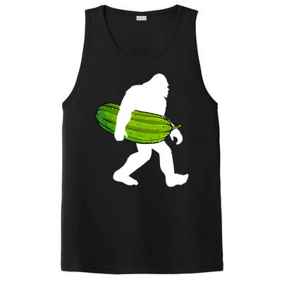 Funny Pickle Bigfoot Cucumber Pickle Lover Gift PosiCharge Competitor Tank