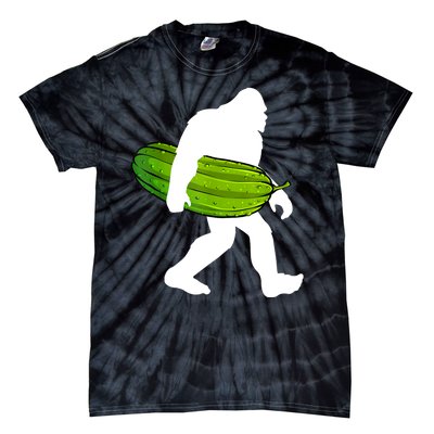 Funny Pickle Bigfoot Cucumber Pickle Lover Gift Tie-Dye T-Shirt