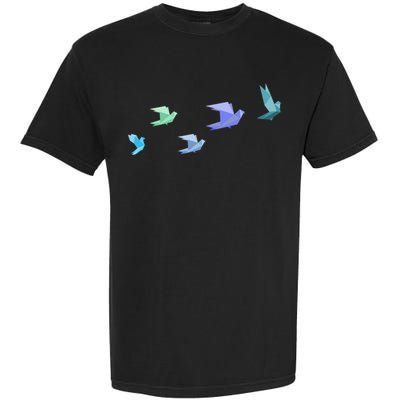 Flying Paper Birds Garment-Dyed Heavyweight T-Shirt