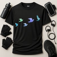 Flying Paper Birds Cooling Performance Crew T-Shirt
