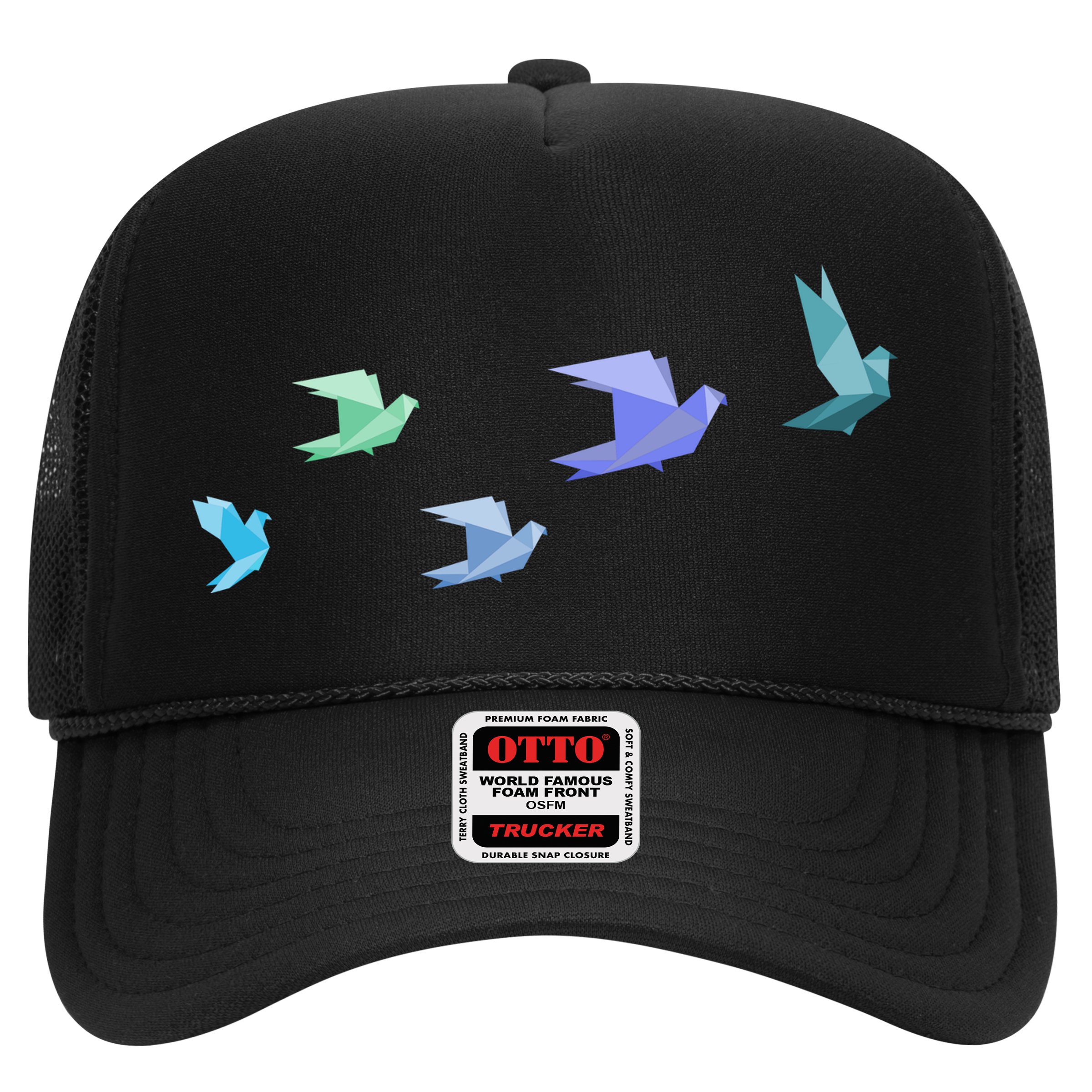 Flying Paper Birds Hat