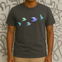 Flying Paper Birds T-Shirt