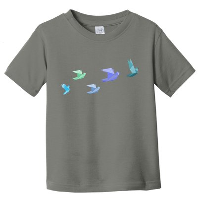 Flying Paper Birds Toddler T-Shirt
