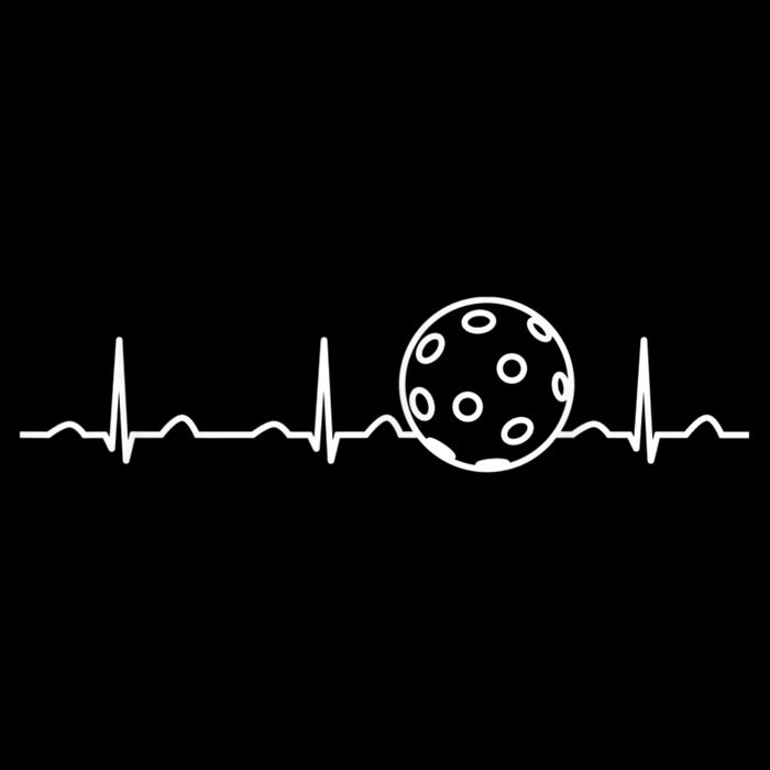 Funny Pickleball Ball Heartbeat Apparel Player Fan Mens Boys Impact Tech Backpack
