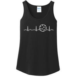 Funny Pickleball Ball Heartbeat Apparel Player Fan Mens Boys Ladies Essential Tank